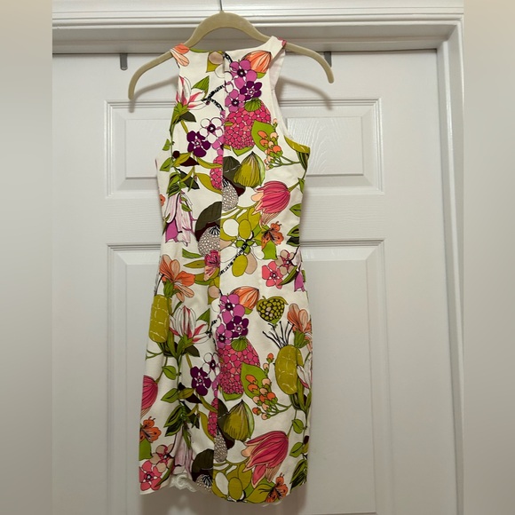 Trina Turk mod floral dress size 0 - Picture 2 of 3